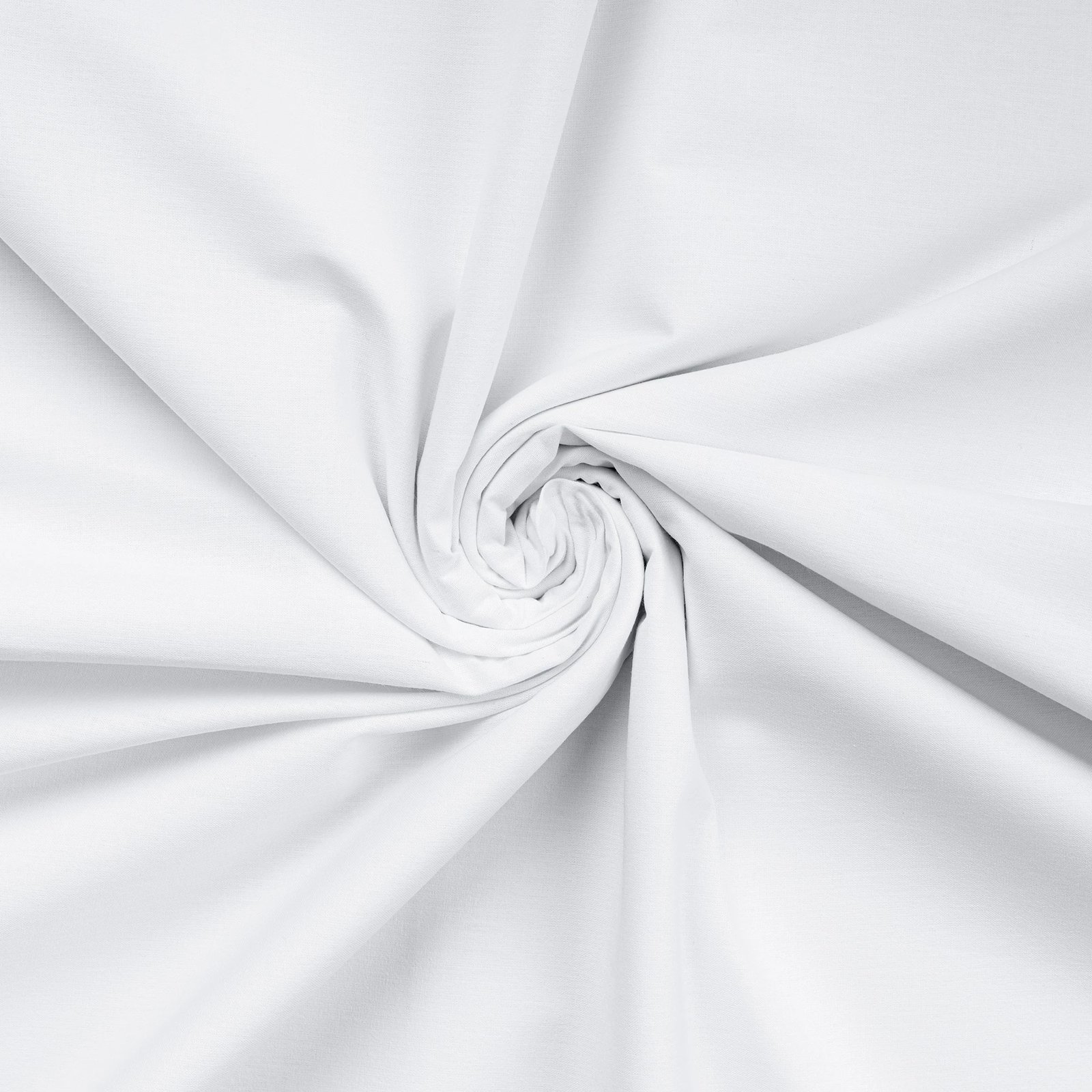 Çarçaf i sheshtë dopio Ranforce, i bardhë, L'essentiel, 240x260cm