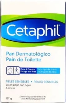 Sapun dermatologjik Cetaphil për fytyrë dhe trup, 127g Sapun dermatologjik Cetaphil për fytyrë dhe trup, 127g