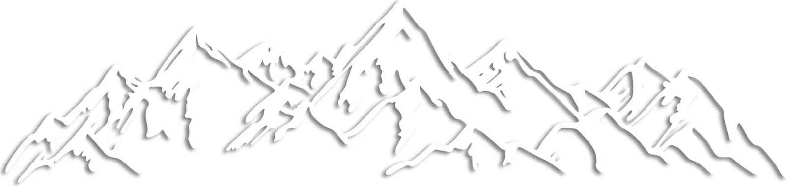 Aksesor dekorativ metalik për mur, pamje mali, Wallity, Mountain View - 2