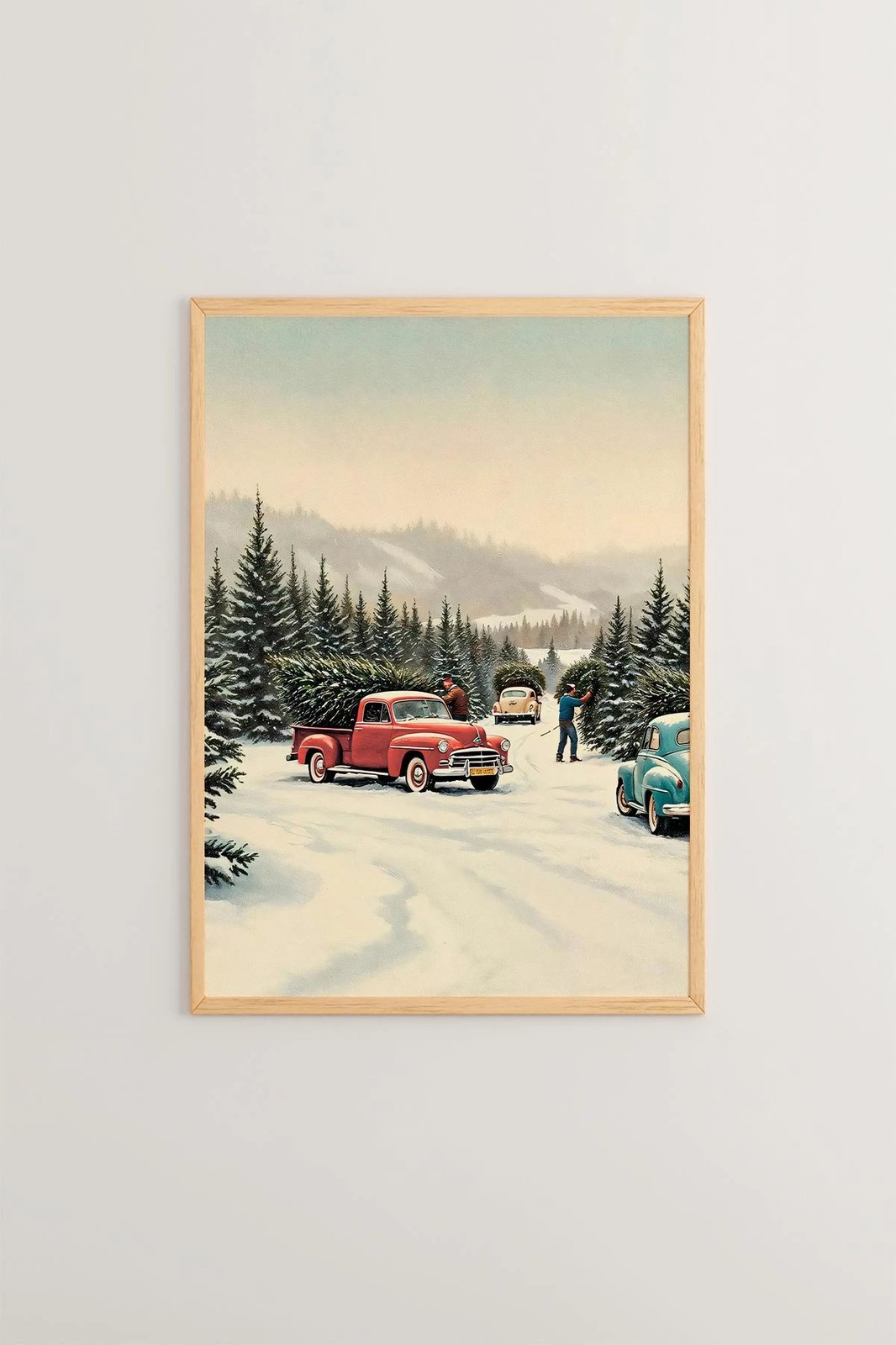 Pikturë dekorative me kornizë, Wallity, Nwyearsngmdl14, shumëngjyrëshe