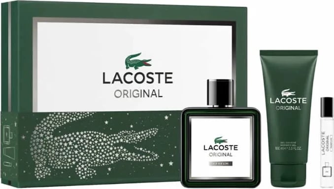 Eau de Parfum unisex Lacoste Original set 3 pjesë 100ml