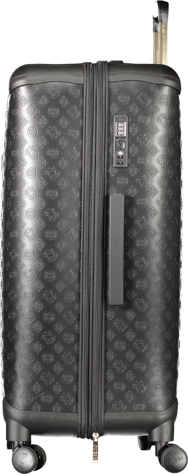 Trolley për femra GUESS JEANS Large Wilder Travel, e zezë Trolley për femra GUESS JEANS Large Wilder Travel, e zezë