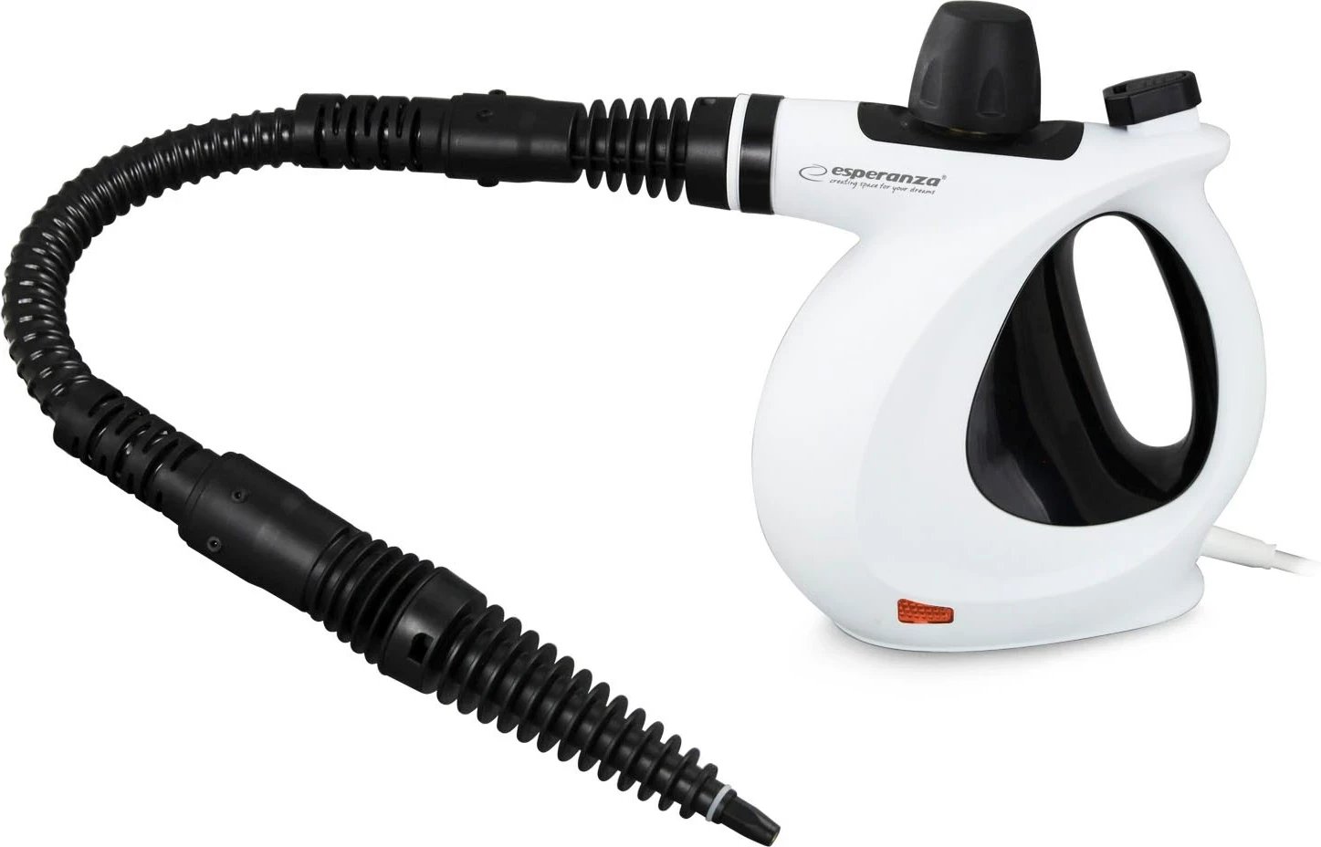 Pastrues me avull portativ Esperanza EHS008, 0.35L, 900W, Bardhë