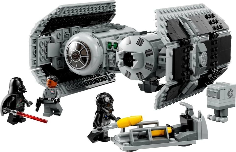Set LEGO Star Wars TIE Bomber 75347, 625 pjesë, me minifigura, Gri
