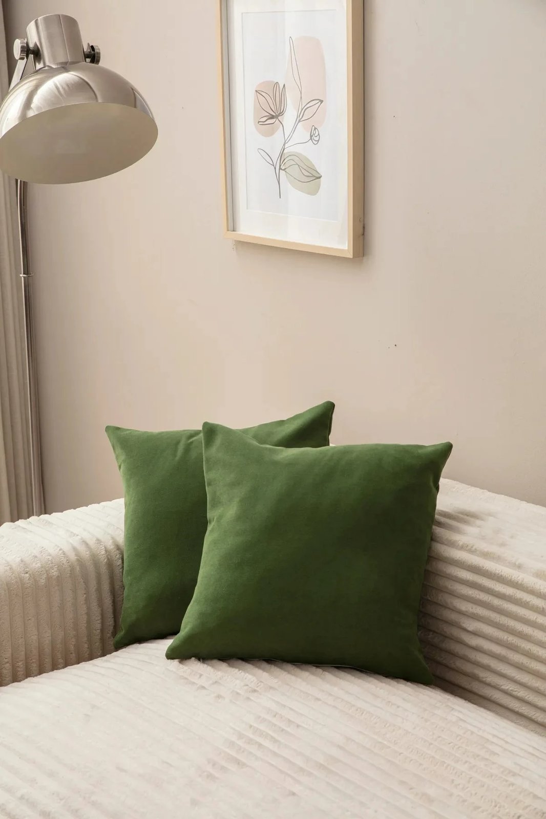 Set mbulesash jastëkësh (2 copë), Evila Originals, ngjyrë e gjelbër