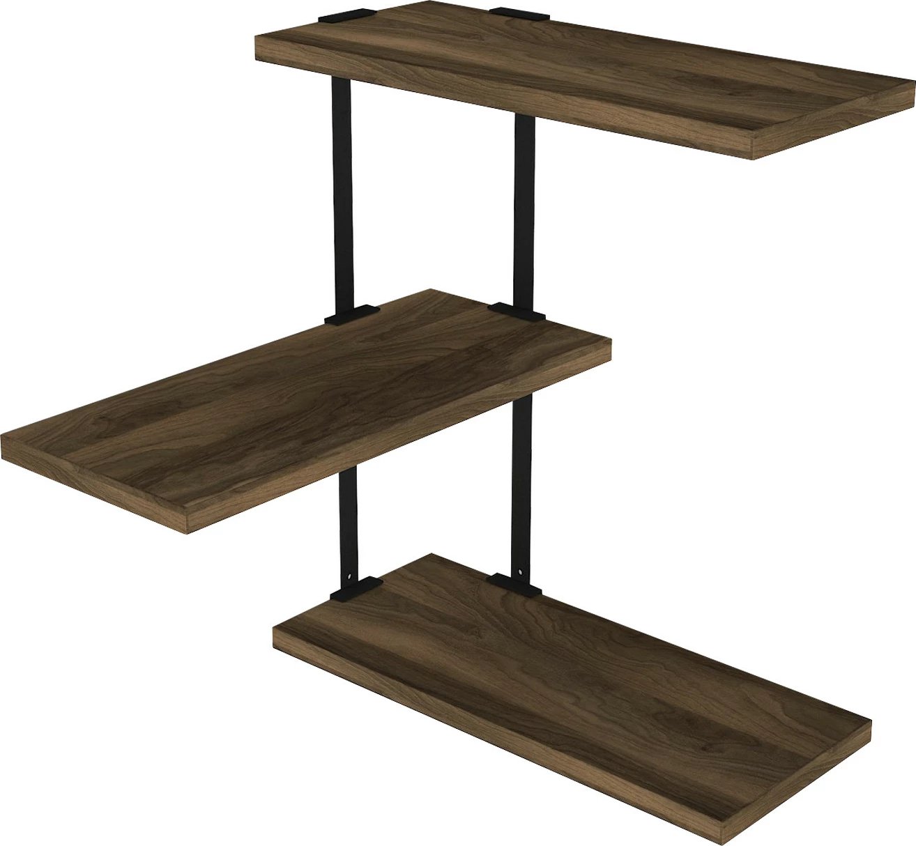 Raft muri Hanah Home, Frisbi, ngjyrë arre dhe e zezë