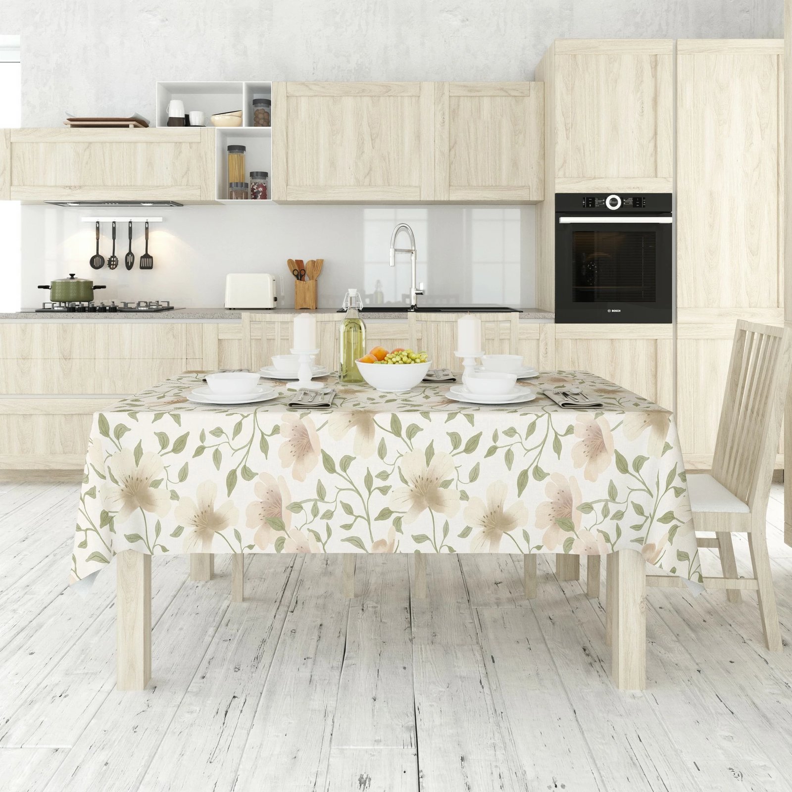 Mbulesë tavoline Hermia, Asr-tblclt25-41, 140x140cm