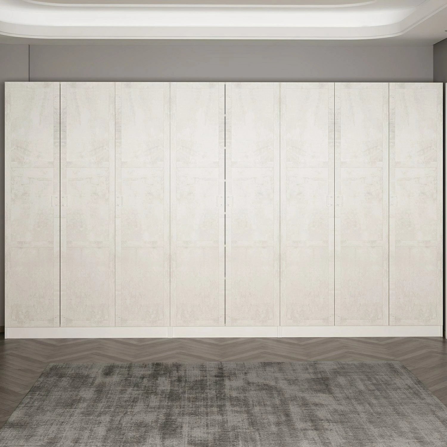 Stendë korridori Skye Decor, Noah, e bardhë, 360x210x35cm