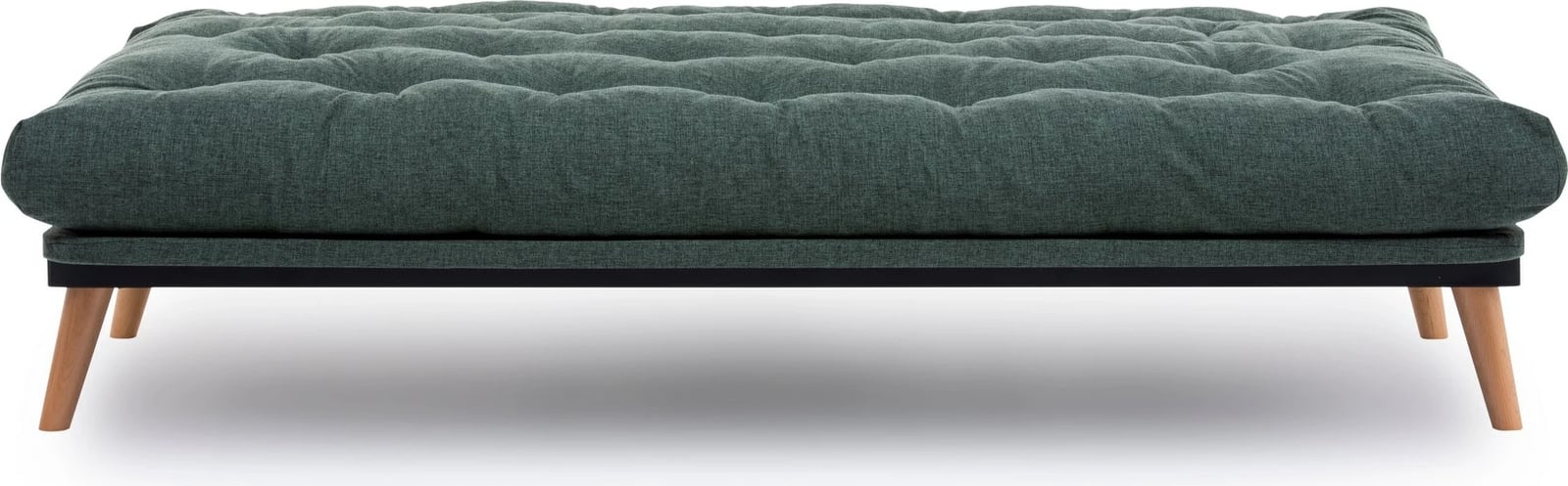 Divan-krevat treshe Atelier del Sofa, Saki, ngjyrë e gjelbër