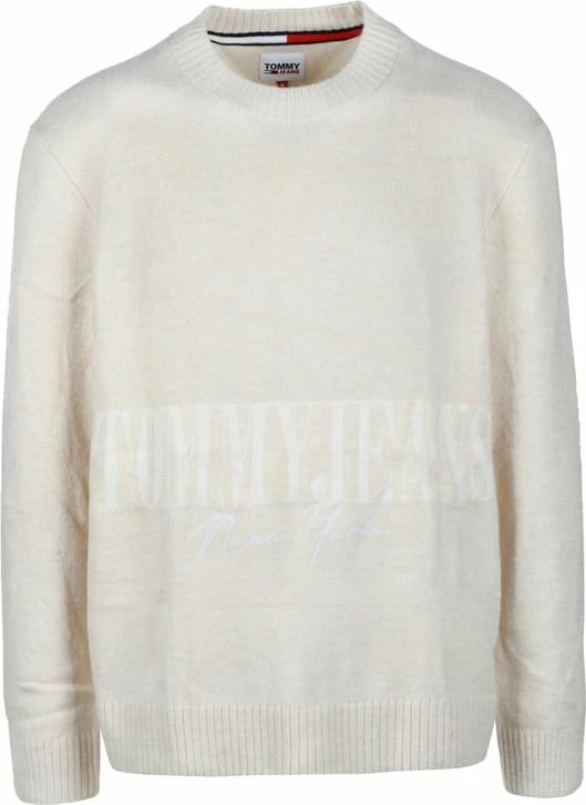 Xhemper për meshkuj Tommy Hilfiger Jeans, bezhë