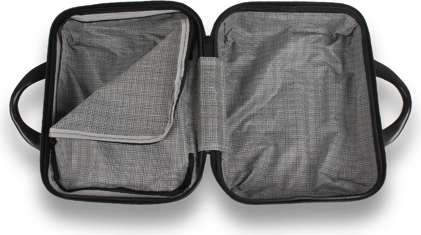 Set valixhesh (3 copë), ngjyrë ari, Zoozie Bags, 7477