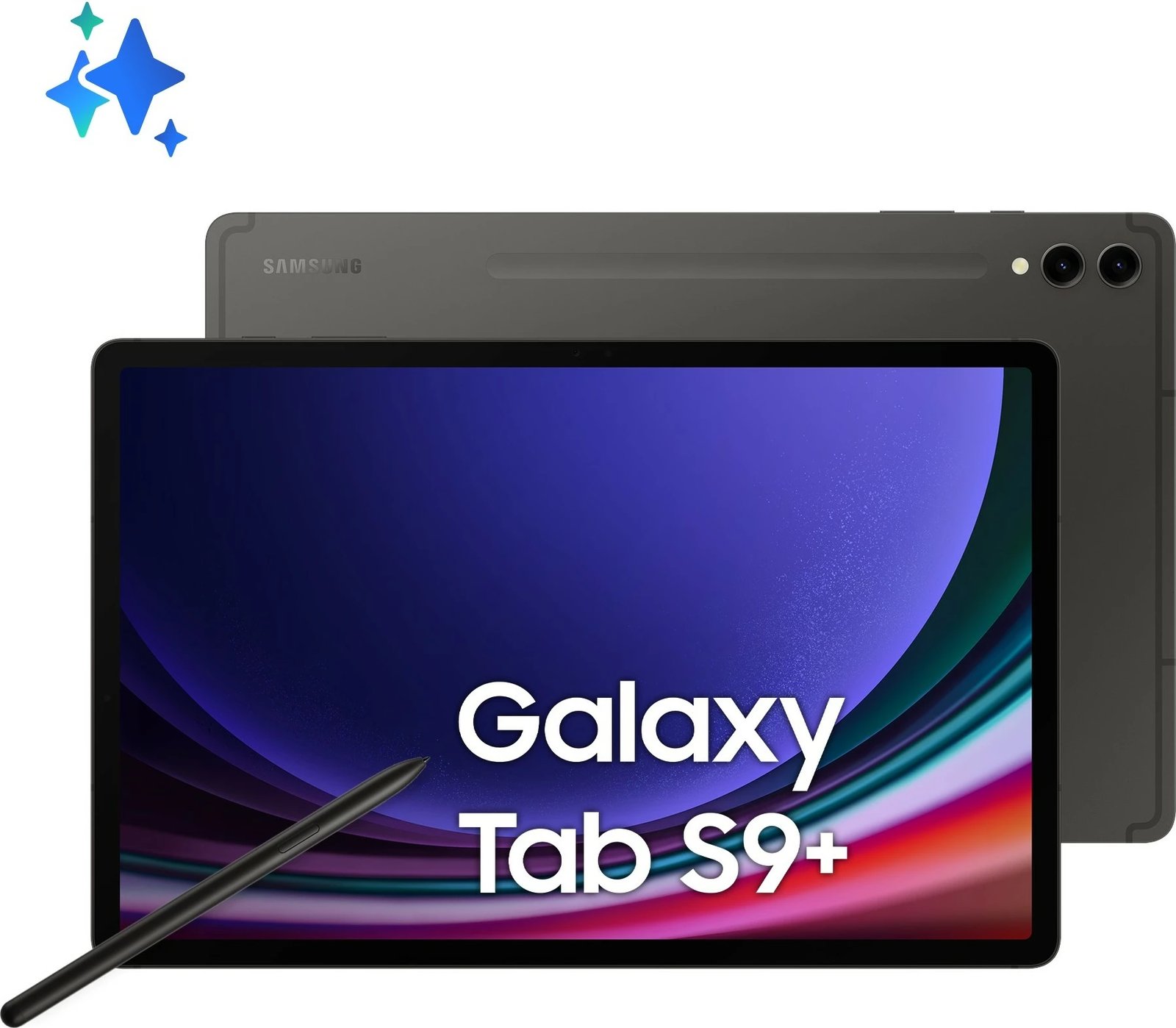 Tablet Samsung Galaxy Tab S9+ SM-X816B, 256 GB, 12 GB, Android 13, Grafit
