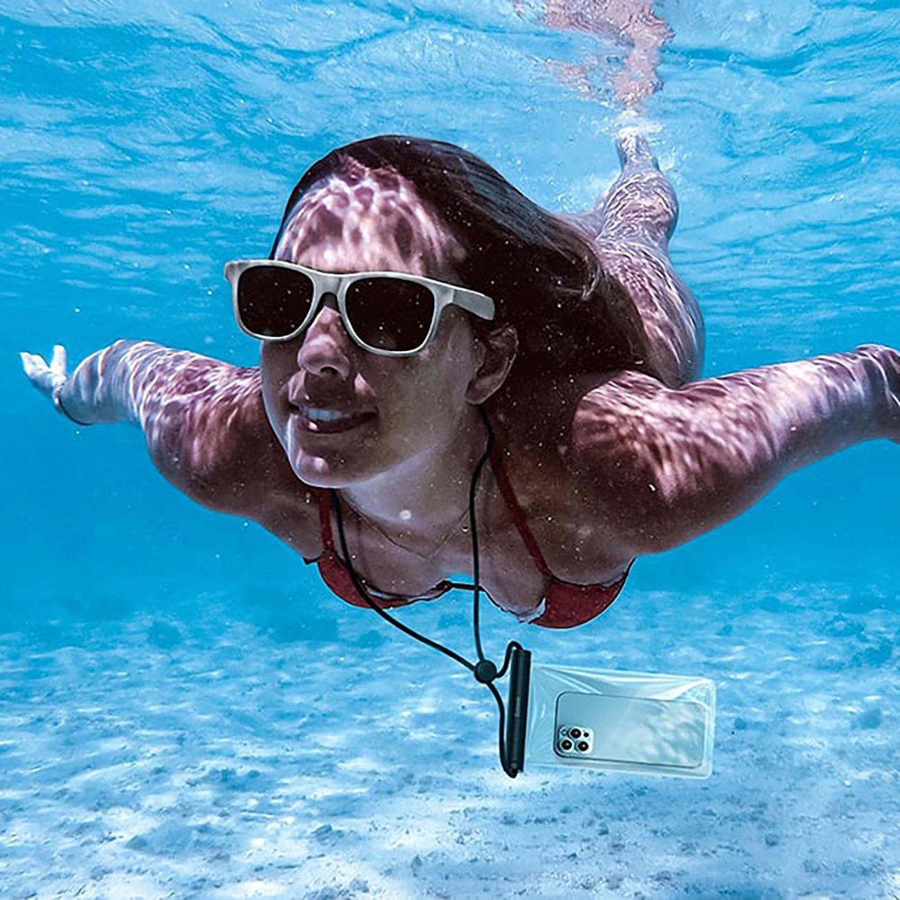 Mbështjellës Baseus AquaGlide BS-PC030 për celular, IPX8, i papërshkueshëm nga uji, i zi Mbështjellës Baseus AquaGlide BS-PC030 për celular, IPX8, i papërshkueshëm nga uji, i zi