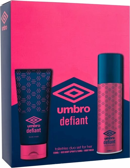 Set deodorant dhe shower gel për femra UMBRO, 150ml + 150ml