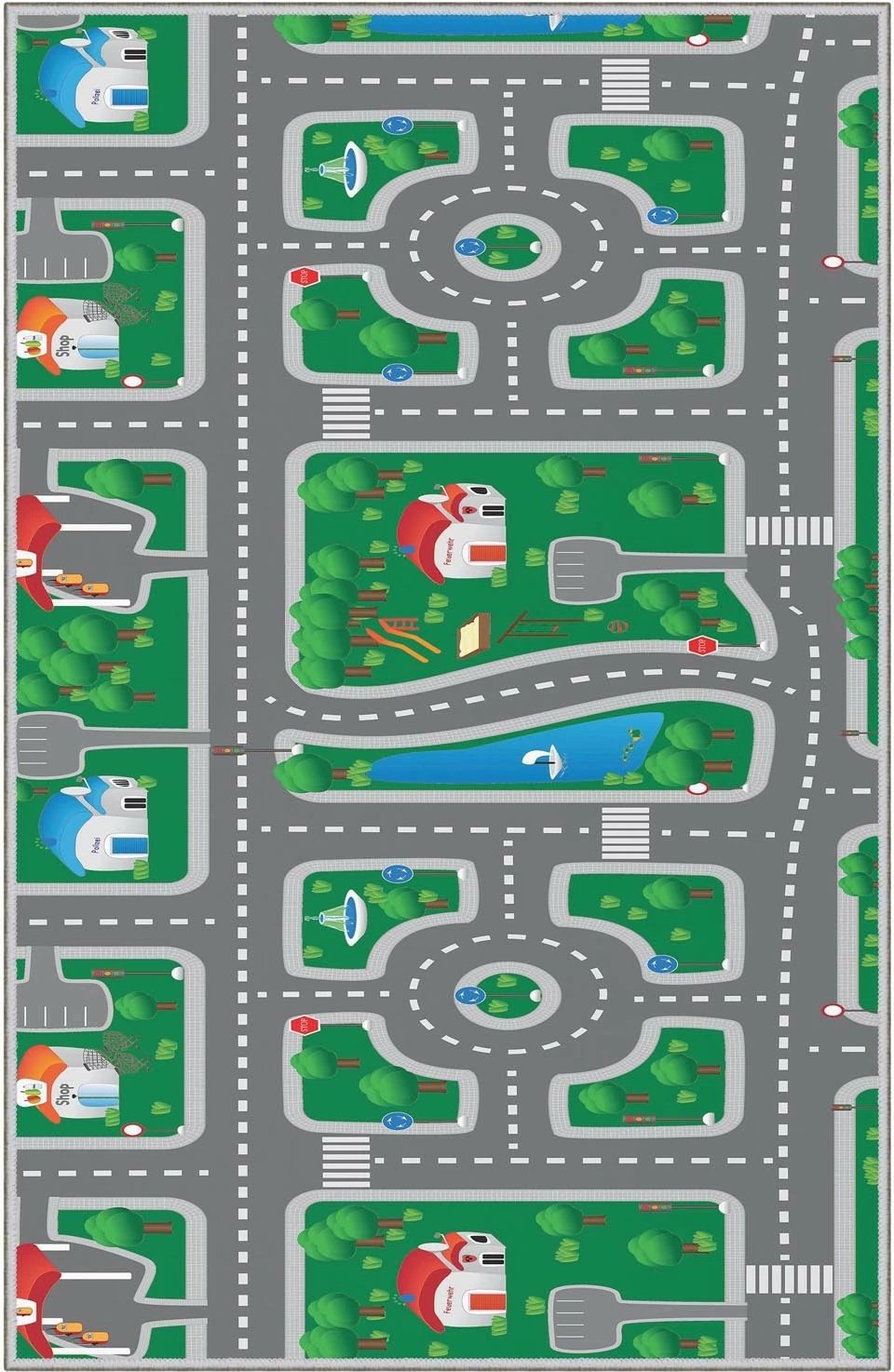 Qilim (50x80) Conceptum Hypnose, HMNT462, shumëngjyrësh