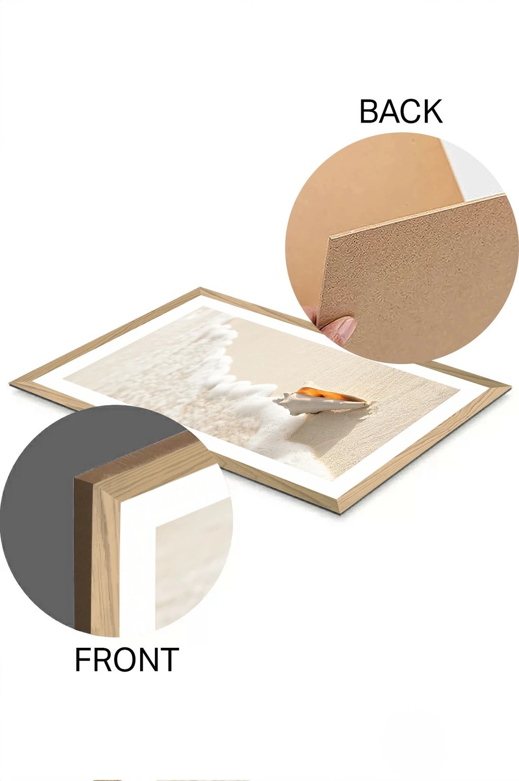 Pikturë dekorative për mur, shumëngjyrëshe, Tekhammdf128, 33x48cm