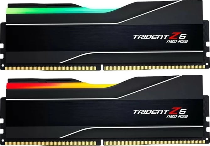 RAM Memorje G.Skill Trident Z5 Neo RGB 48GB (2x24GB) DDR5 8000MHz CL40, për AMD, me RGB