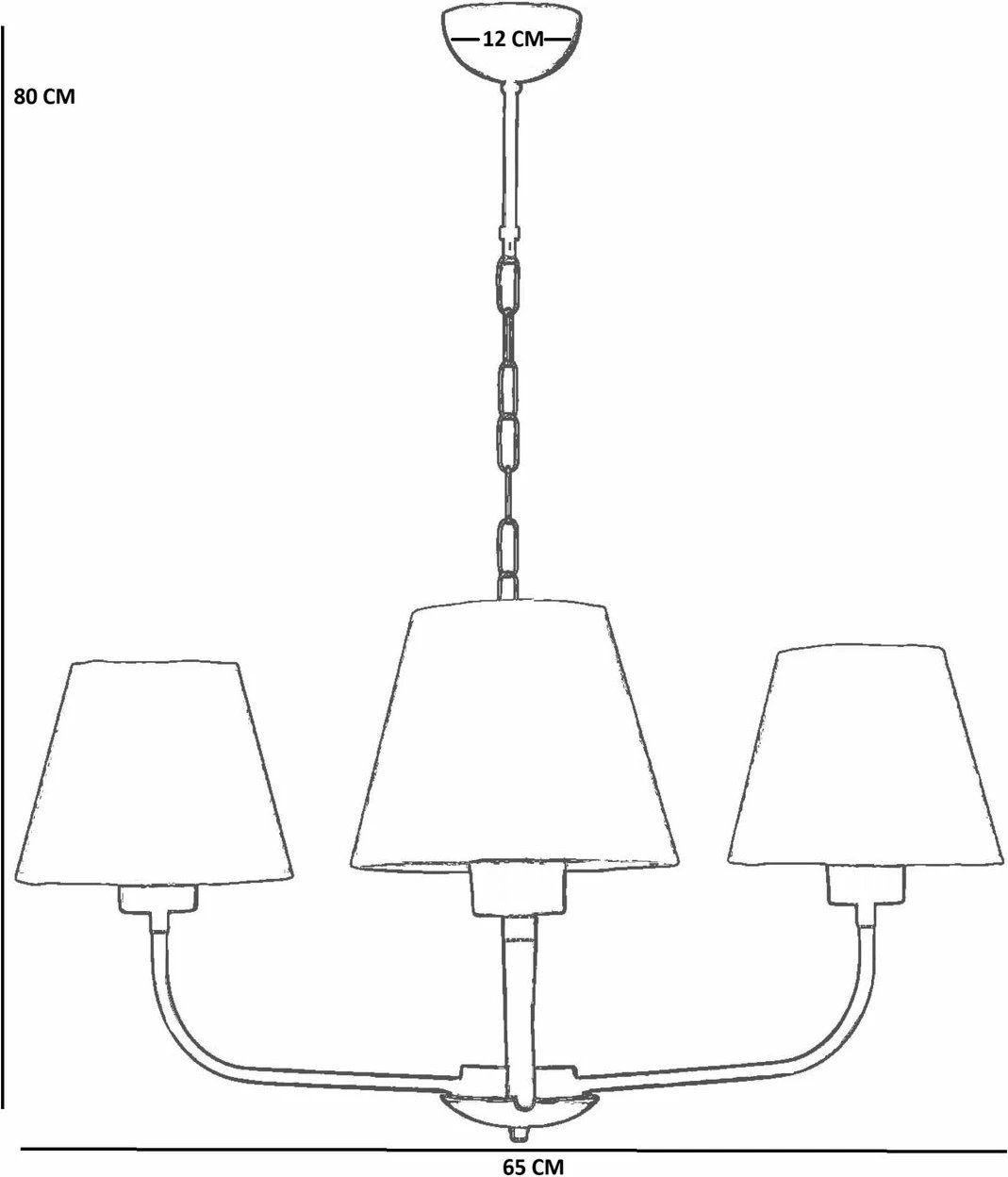 Llambadar Opviq, 8983-3, bezhë dhe ari
