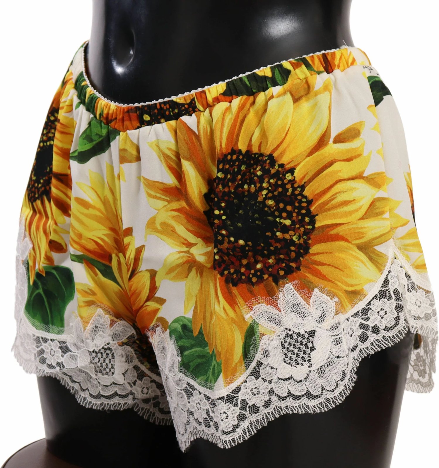 Pizhame të poshtme për femra Dolce & Gabbana, të bardha
