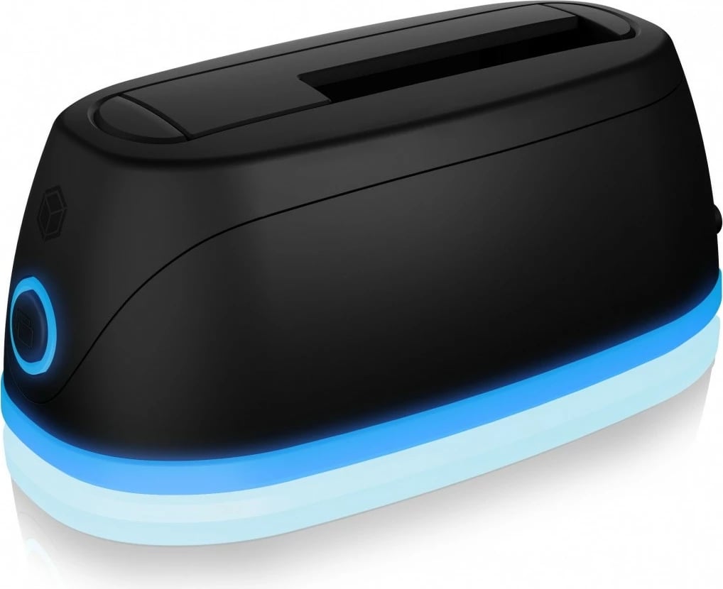 Docking station IcyBox IB-1124L-C3 për SSD/HDD 2.5"/3.5", USB 3.0, e zezë