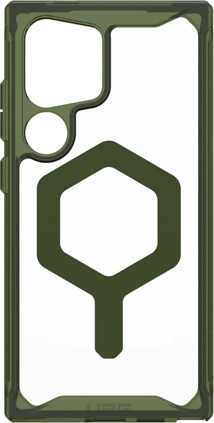Mbështjellës Urban Armor Gear Plyo PRO për Samsung, 6.8", TPU, Olive/Transparent