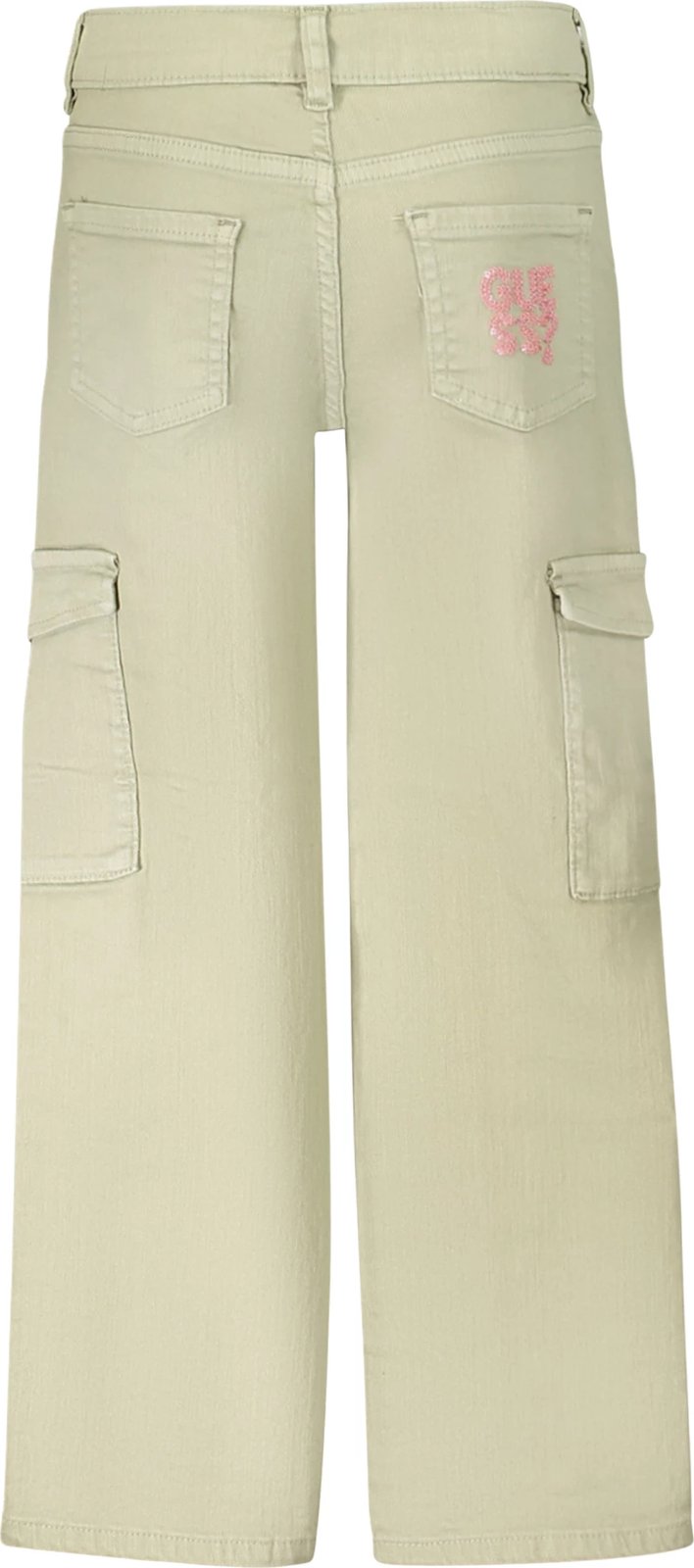 Pantallona për vajza GUESS JEANS, të gjelbra