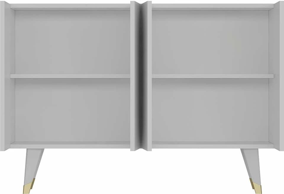 Konsol Skye Decor, e bardhë, e artë, 8167KM-32