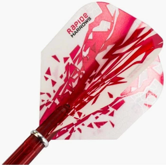Shigjeta darts Harrows, uniseks, të kuqe/gri