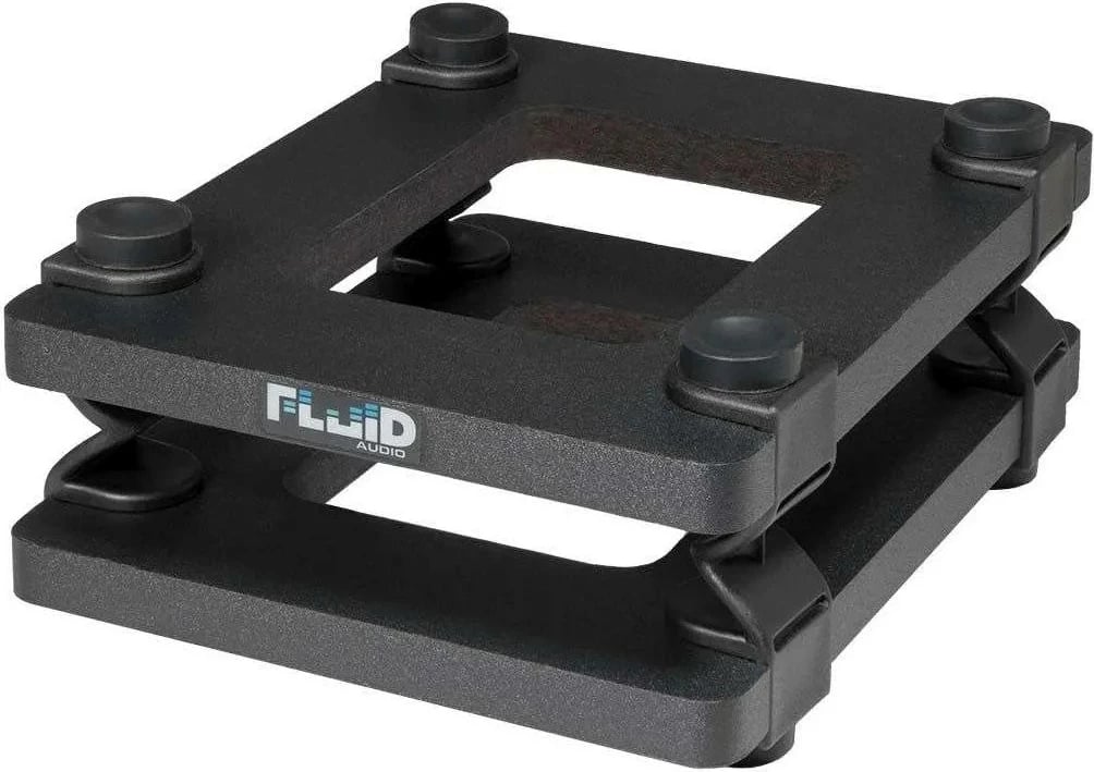 Stenda për monitorë studio Fluid Audio DS5, 4-5 inç, Plastike, Zezë, Set 2 copë