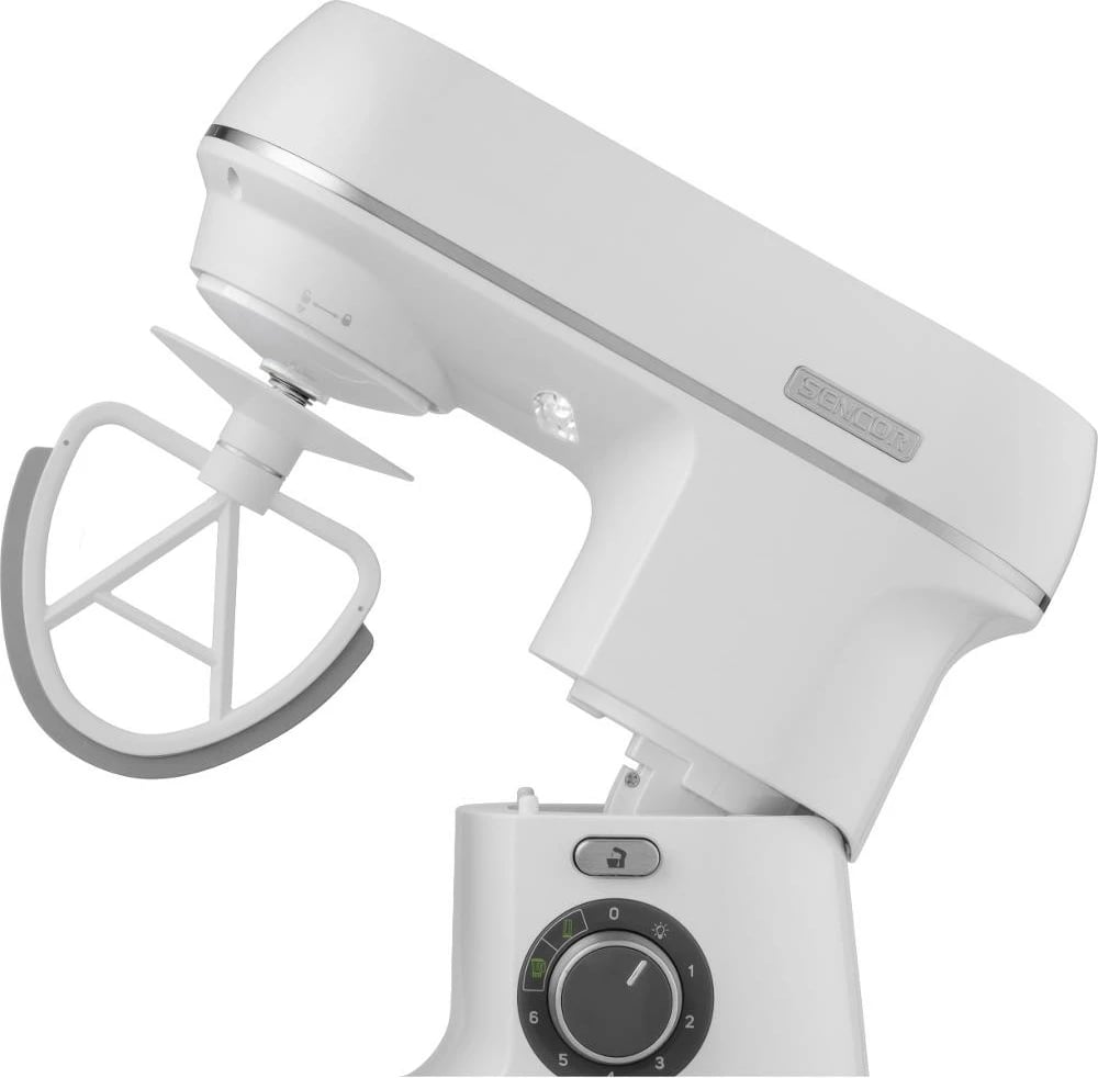 Mikser për kuzhinë Robot Sencor STM 3750WH-EUE3, i bardhë Mikser për kuzhinë Robot Sencor STM 3750WH-EUE3, i bardhë