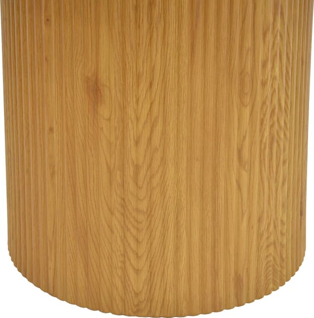 Tavolinë Karulo, MDF, ngjyrë sonoma, Φ120x76cm