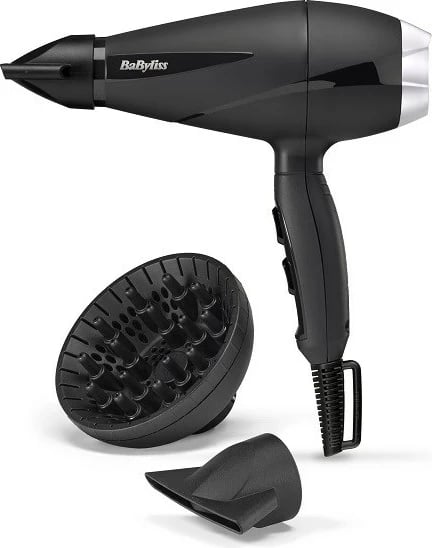 Tharëse flokësh BaByliss 6716DE, 2300 W, E zezë