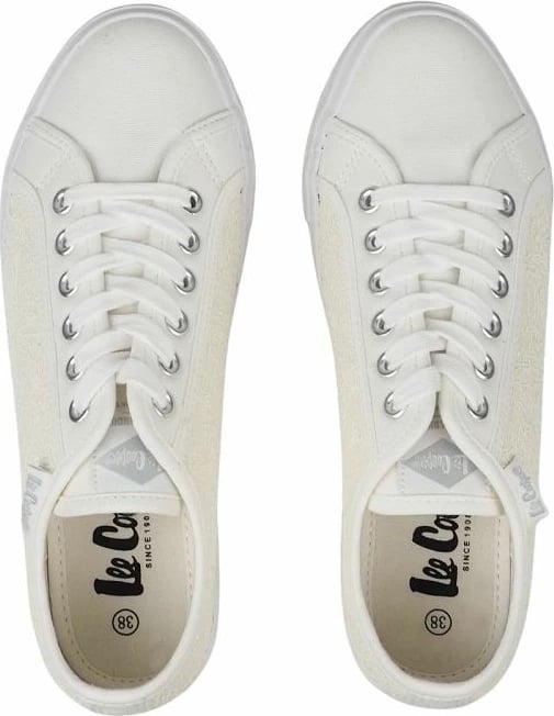 Këpucë femra Lee Cooper, të bardha