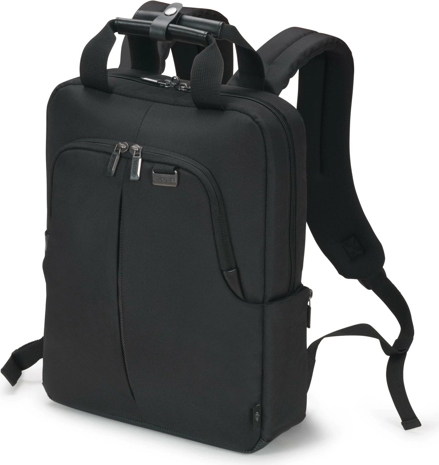 Çantë shpine DICOTA ECO Slim PRO, 14.1", rrip shpatullash, e zezë