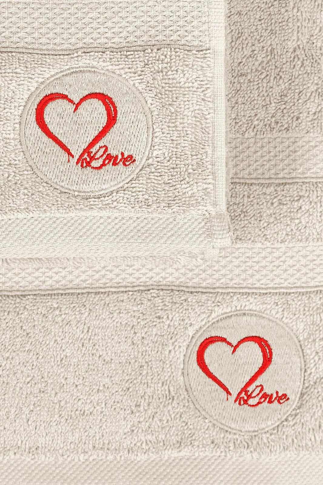 Peshqir banje Mijolnir, Love, bezhë, 70x140cm