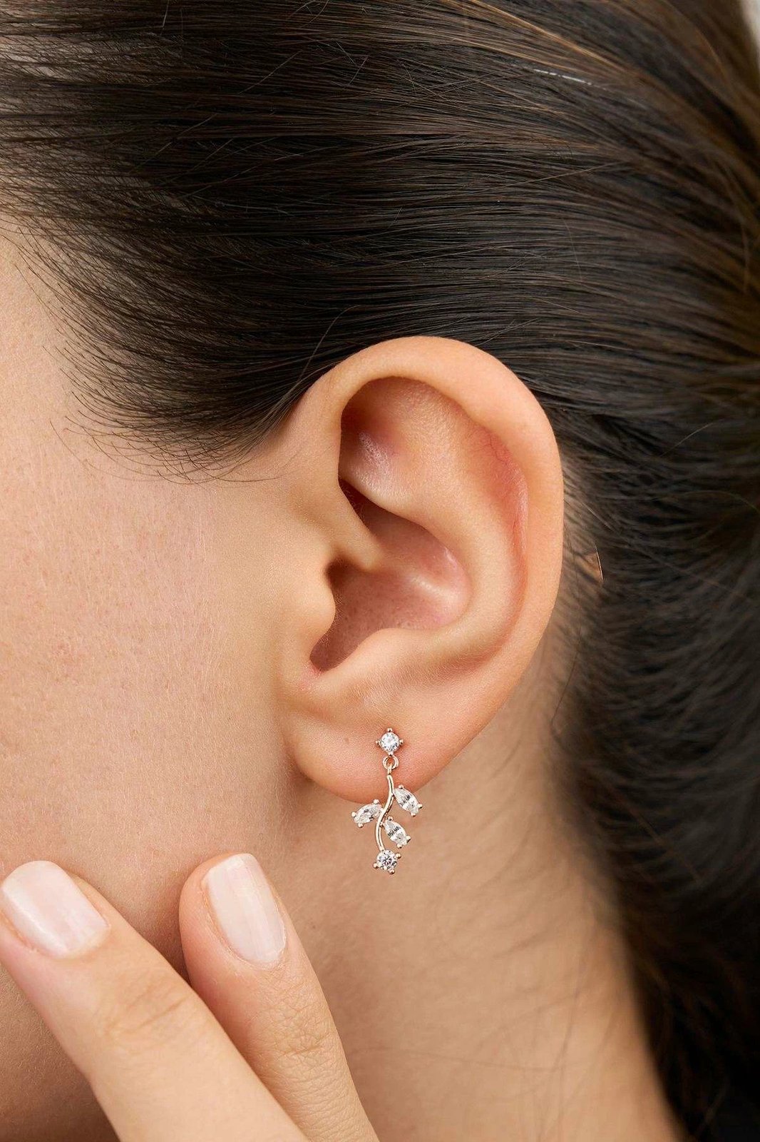 Vathë argjendi Jumeon, ngjyrë rozë, ELKAB92292R