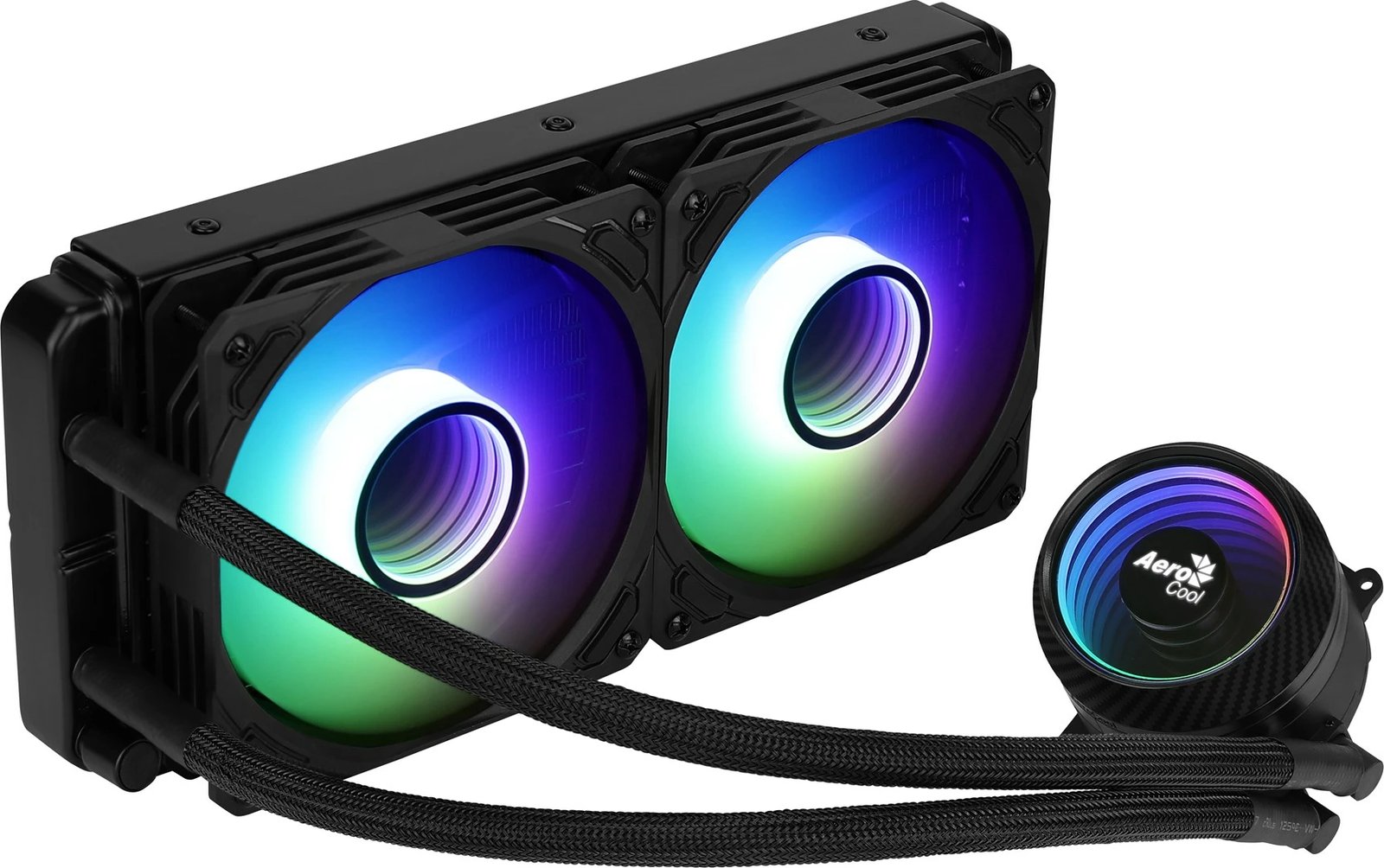 Ftohës me ujë Aerocool Mirage L240, i zi