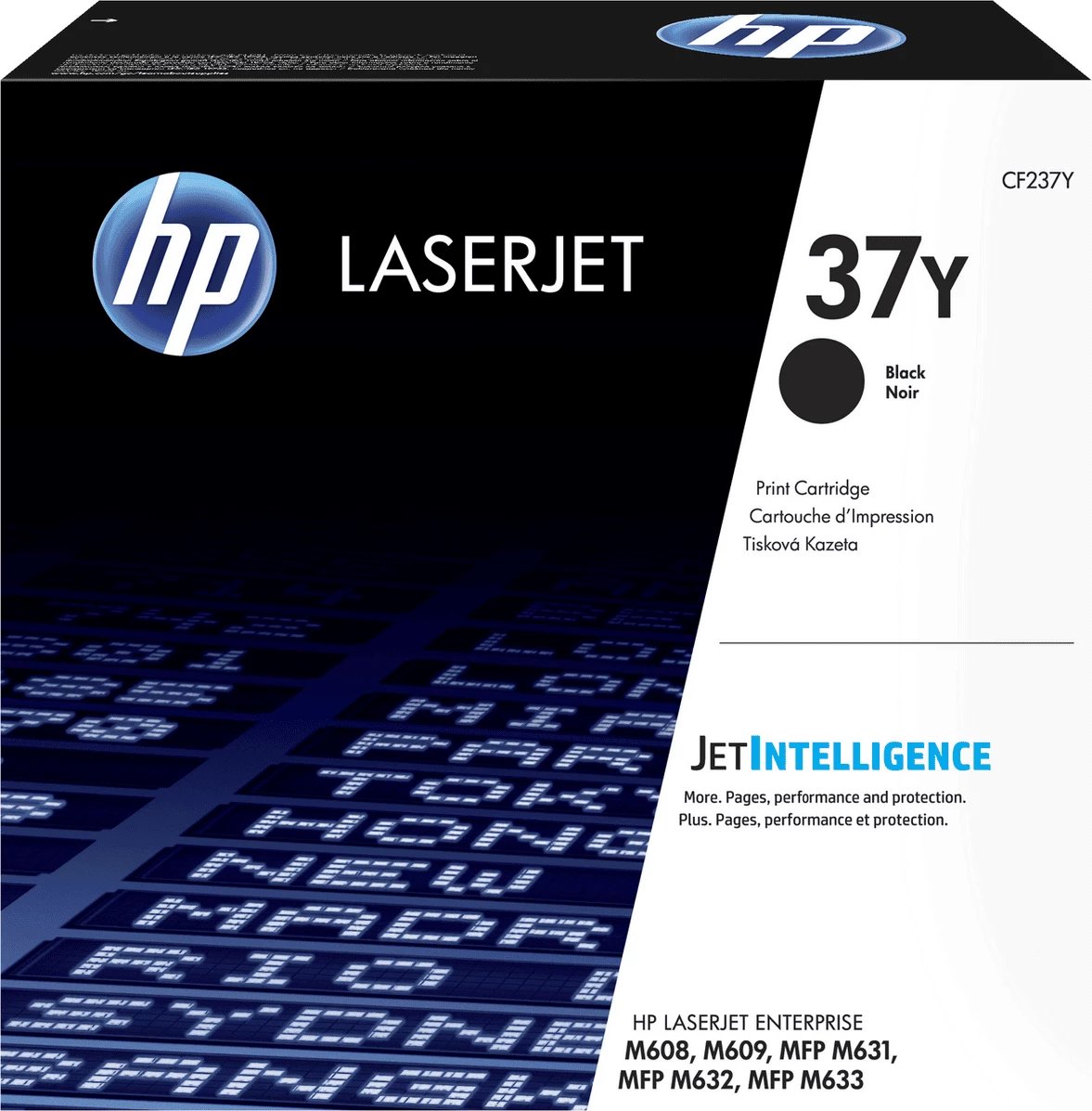 Toner, HP, 37Y/CF237Y, rendiment 41000 faqe, XL, e zezë