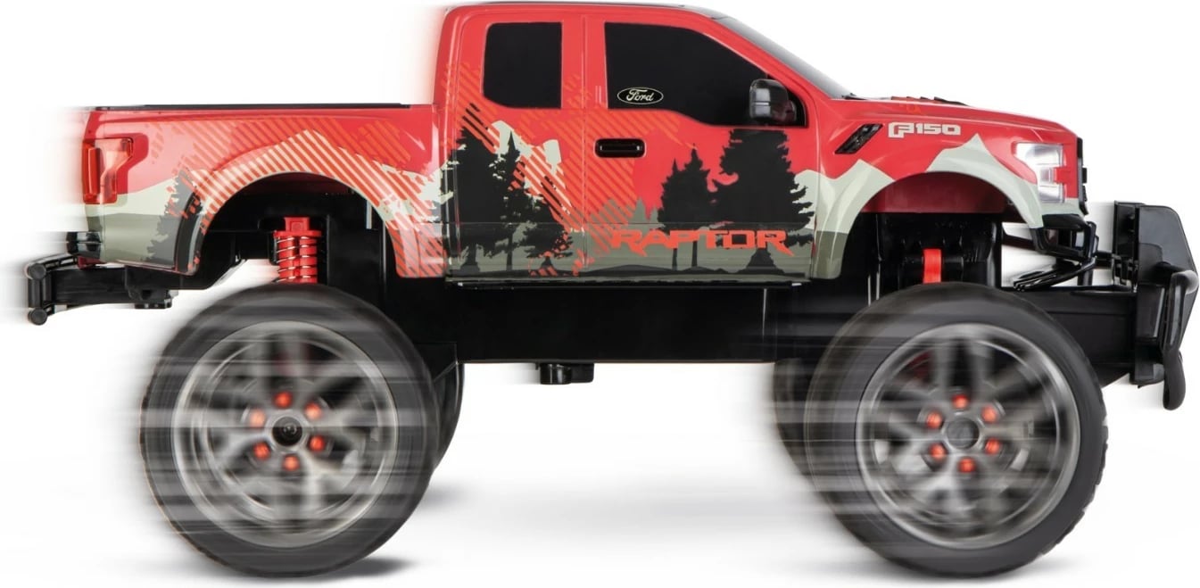 Makine RC Carrera Ford F-150 Raptor, 40cm, 2.4GHz, Kuqe e zezë Makine RC Carrera Ford F-150 Raptor, 40cm, 2.4GHz, Kuqe e zezë