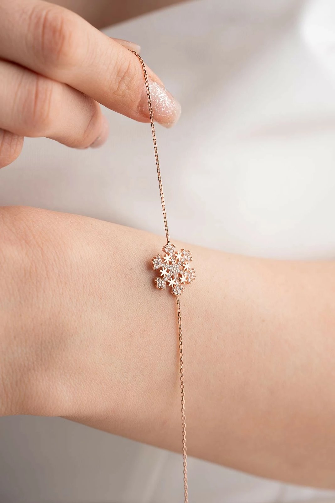 Byzylyk argjendi Jumeon, ngjyrë ari rozë, NRZ999117