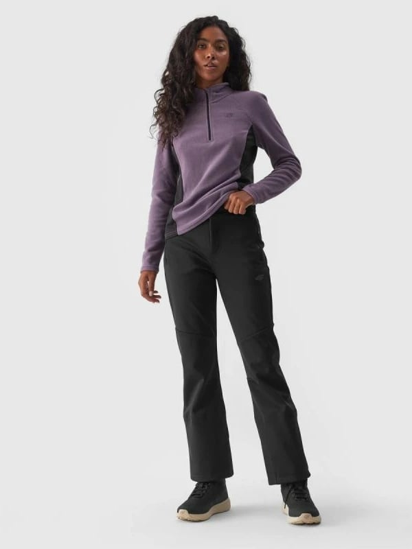 Pantallona ski për femra 4f, të zeza