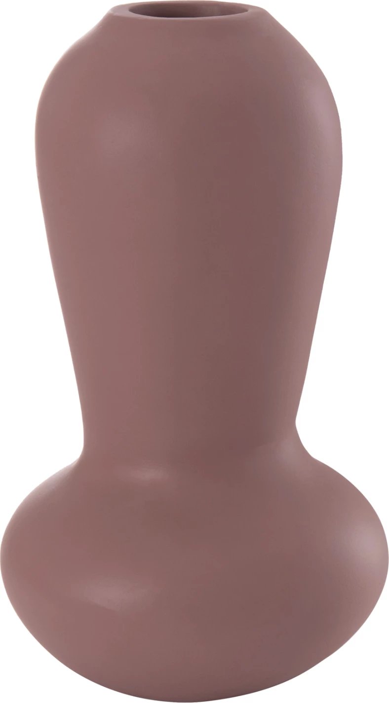 Vazo dekorative tavoline CHELIN, terrakotë, ngjyrë vjollcë, FH4670L, 22x37cm