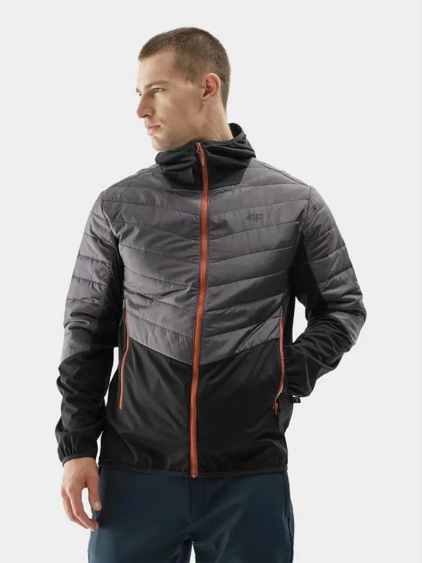Xhaketë softshell për meshkuj 4F, e zezë