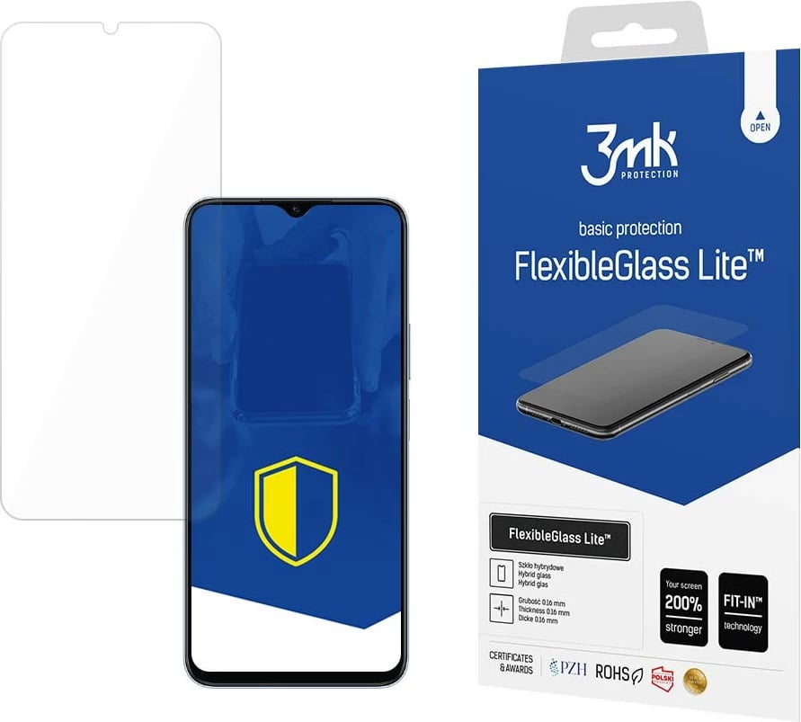 Xham hibrid mbrojtës 3mk FlexibleGlass Lite për Honor Play 6C
