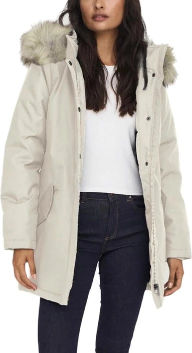 Jakne Only femra, beige