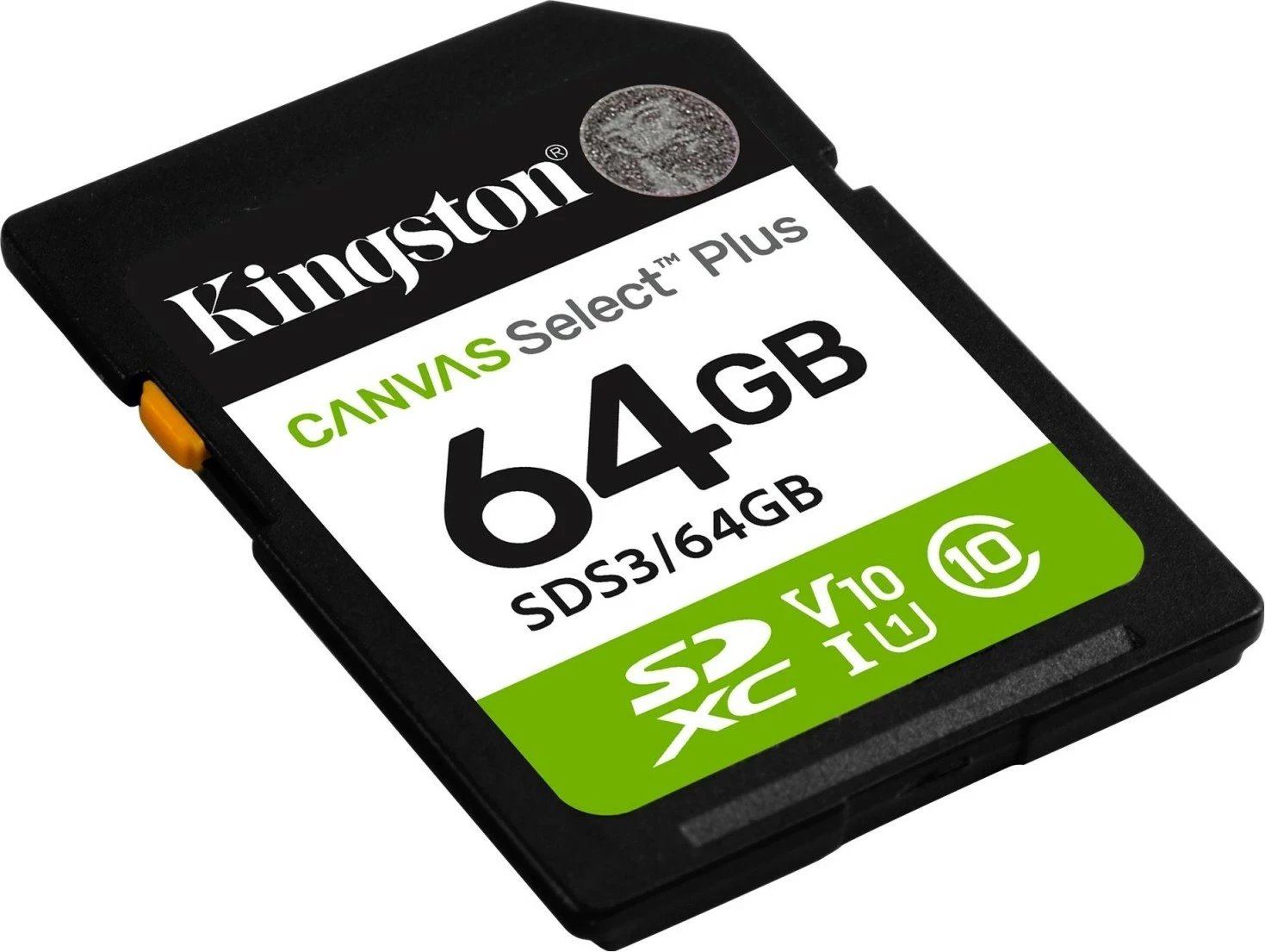 Kartelë memorie Kingston Canvas Select Plus Gen3 64GB SDXC UHS-I Class 10