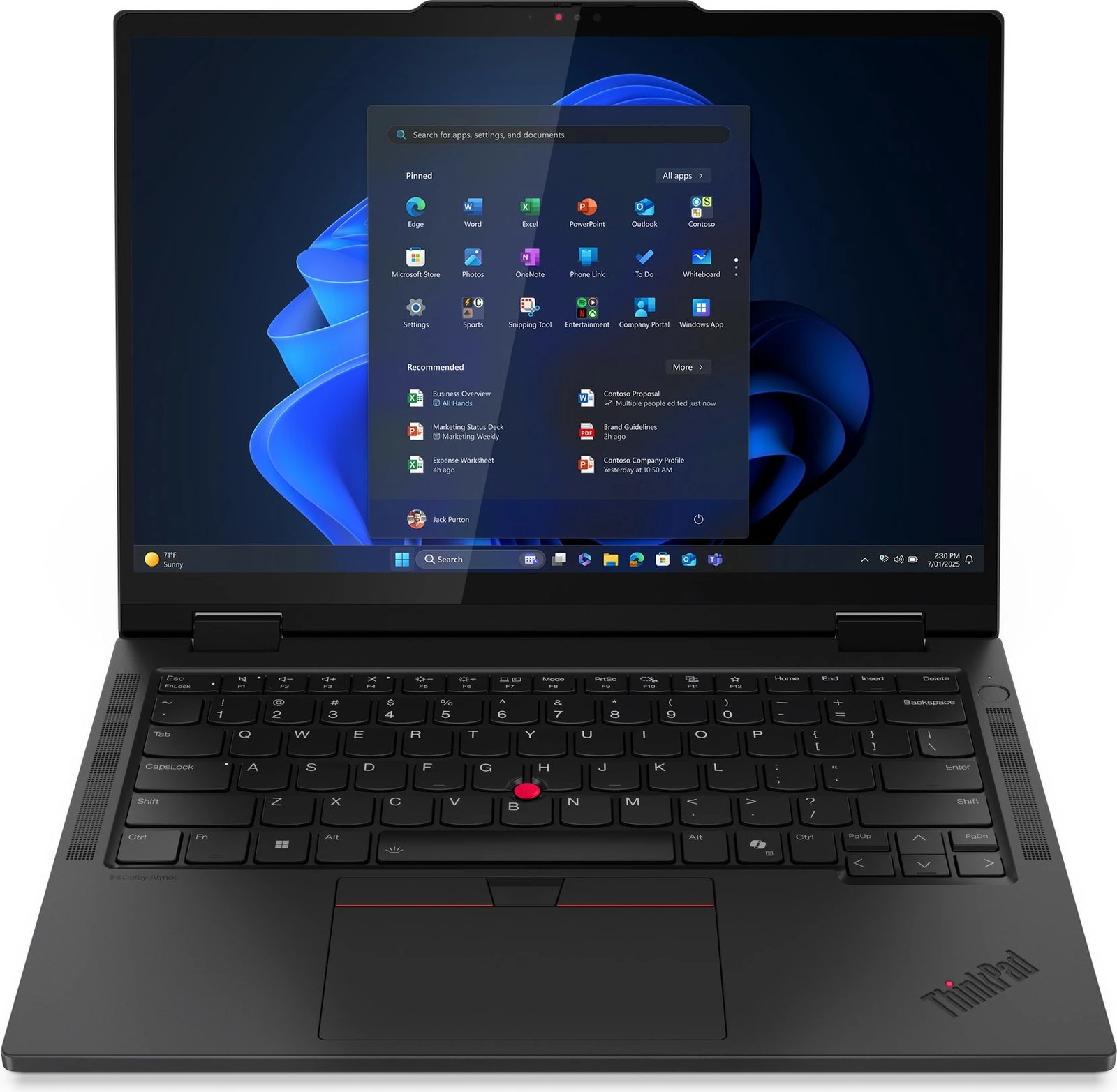 Laptop Lenovo ThinkPad T14s 2-in-1 G1 CU7 255U 32GB 1TB SSD 4G, e zezë