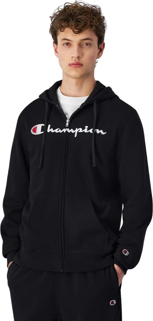 Duks Champion Full Zip, për meshkuj, M, i zi