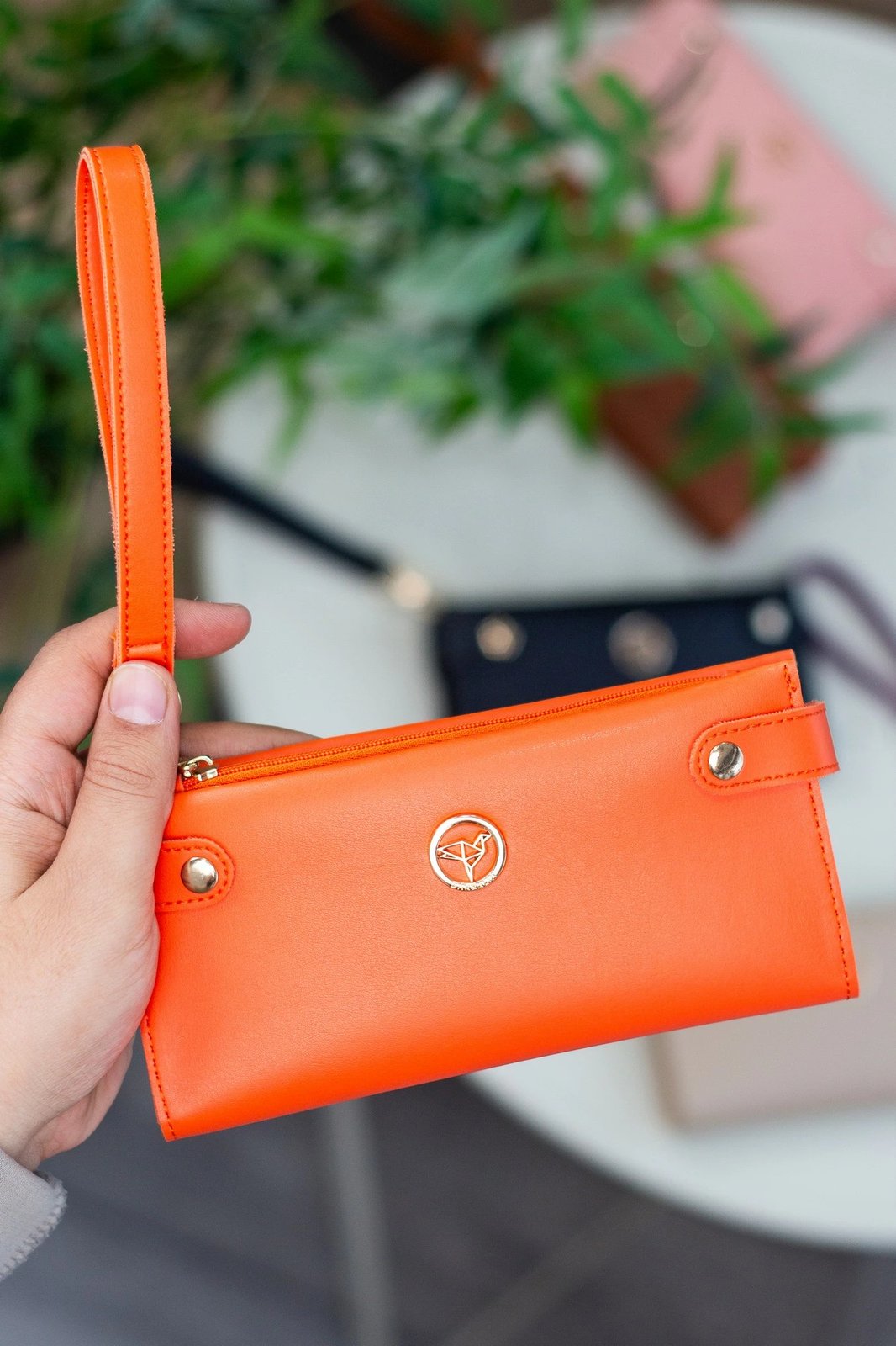 Portofol për gra, Zoozie Bags, portokalli, Tiran