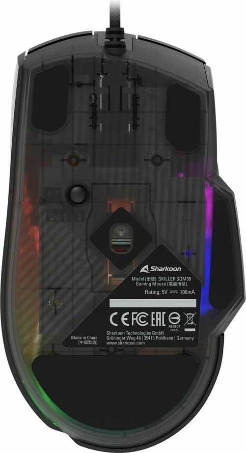 Maus Sharkoon SGM35, 6400 DPI, i zi